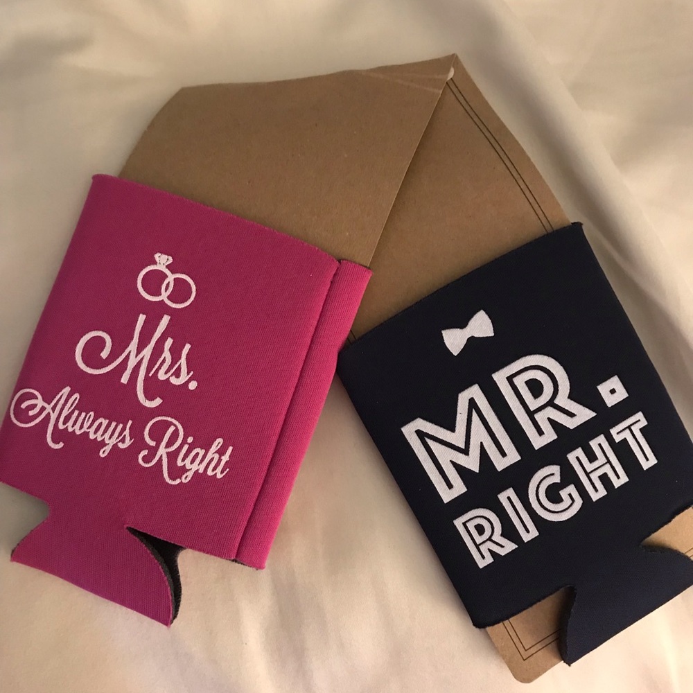 Mr & Mrs Drink Koozies